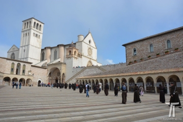 Pellegrini ad Assisi